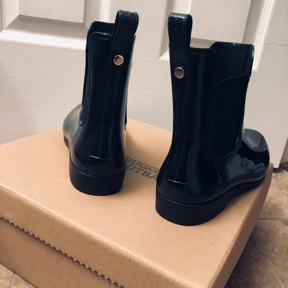 BLACK RAIN BOOTS!!! Size 8 - Picture 7 of 11